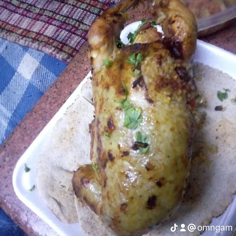 فراخ بلدي تربيه بيتي محشيه رز عسل