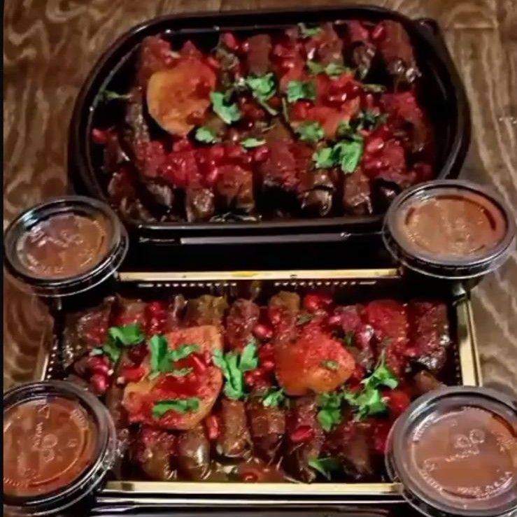 ورق عنب حامض وصوص سبايسي