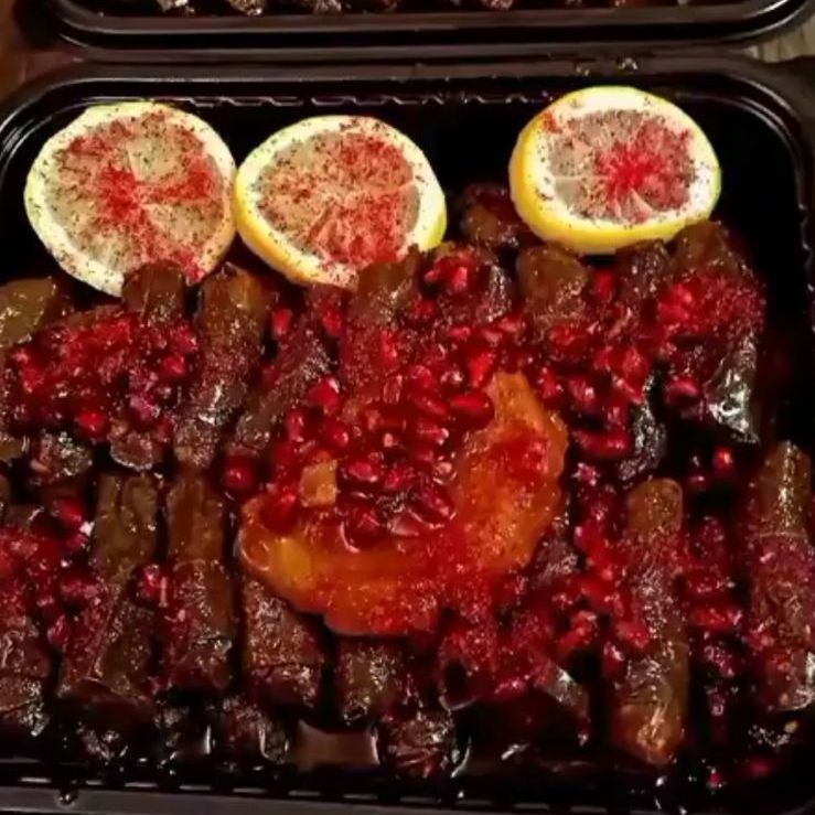 ورق عنب حامض وصوص سبايسي