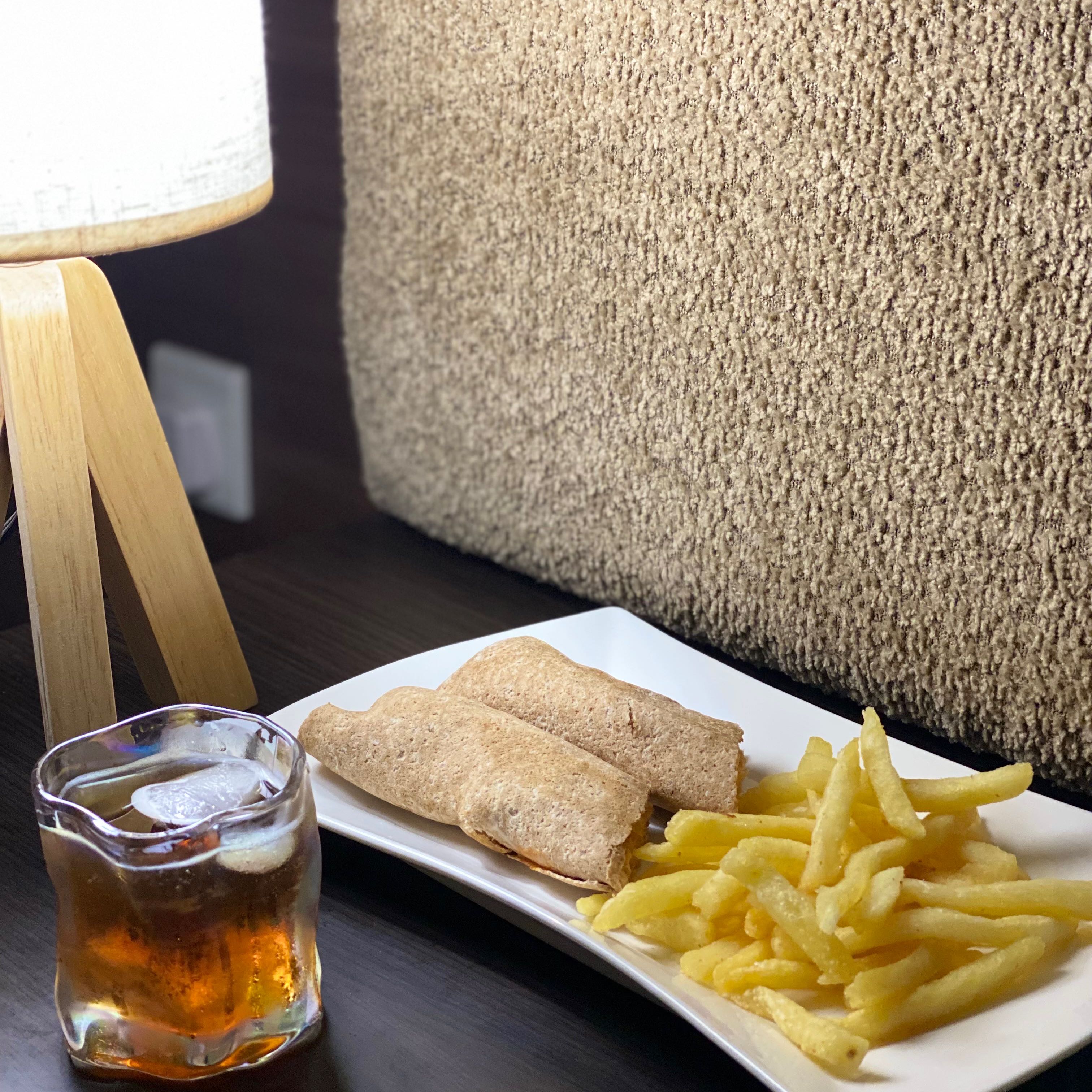 ساندوتش ربيان بخبز الشعير