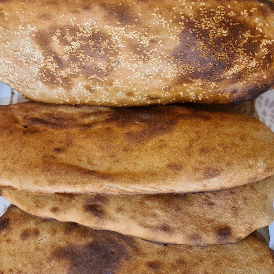 خبز ميفا ع الحطب في التنور
