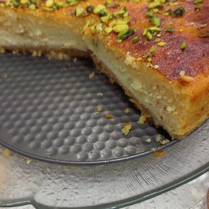 تشيز بسبوسة -شكلهايشهي 🍰من الداخل
الصينية الكاملة (حجم وسط)
