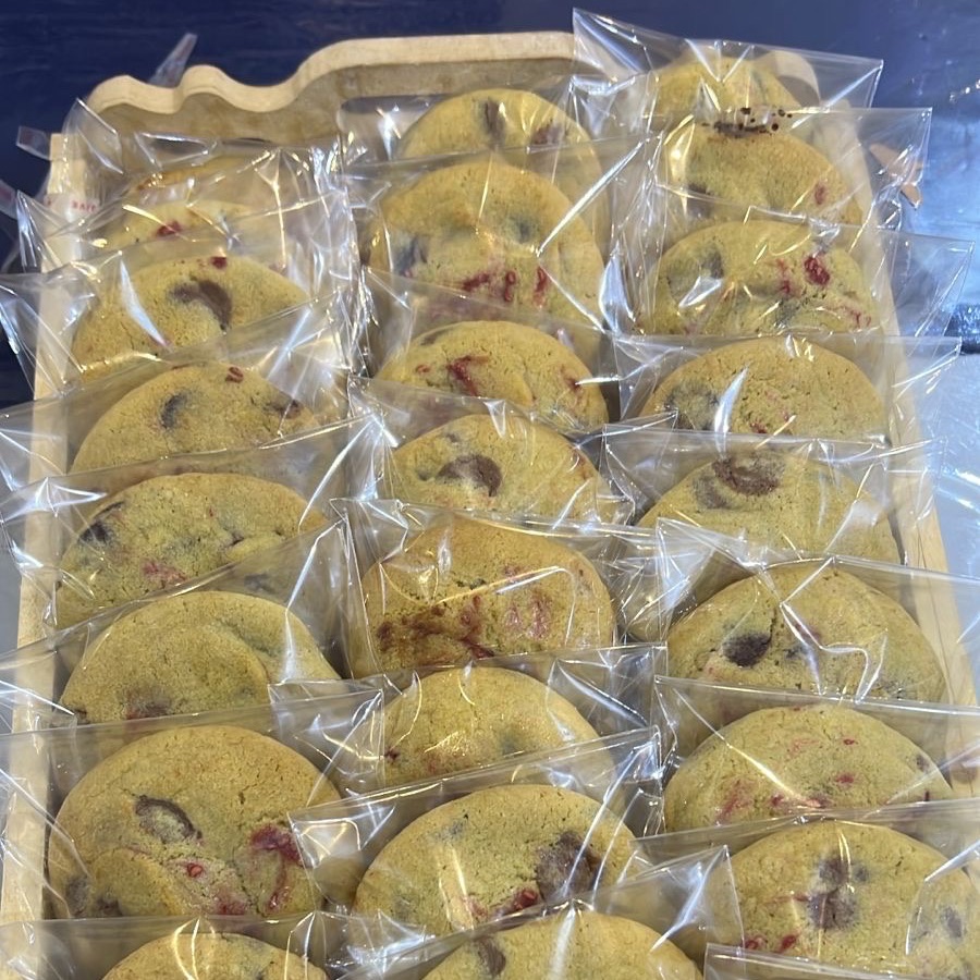 كوكيز محشي بالتوت