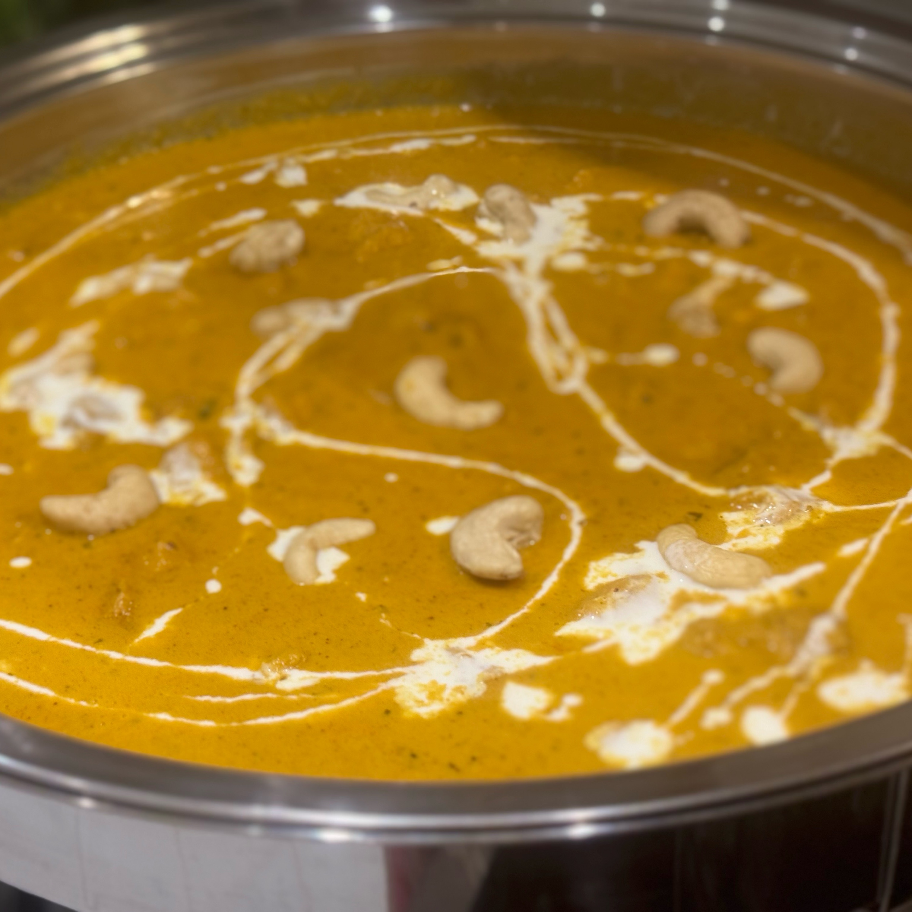 دجاج ماسالا بالزبده والكاجو