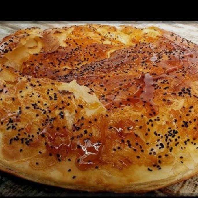 بنت الصحن مع العسل