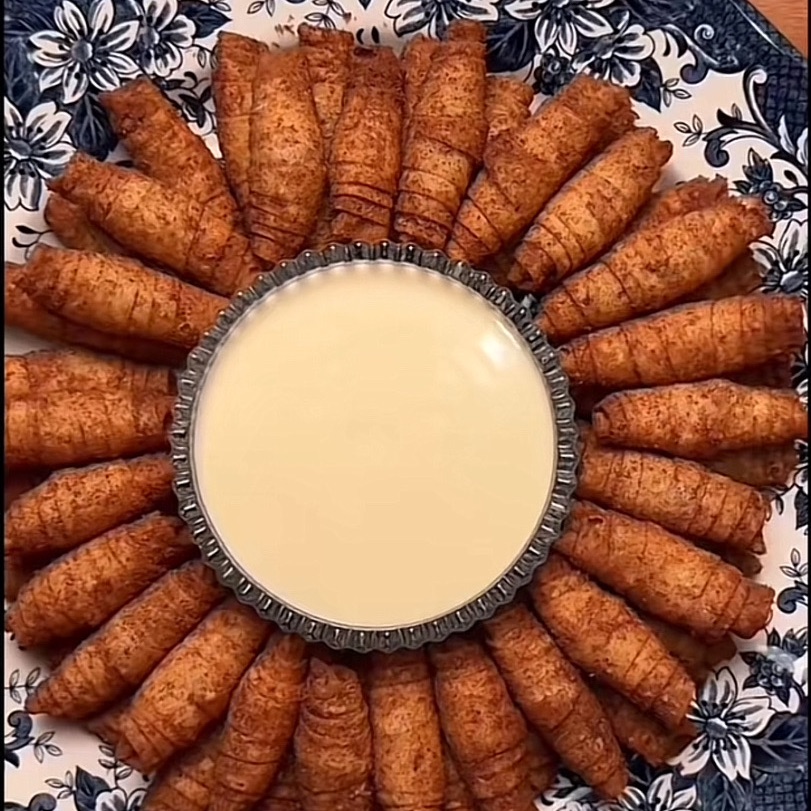 أصابع الجبن بالحليب المكثف