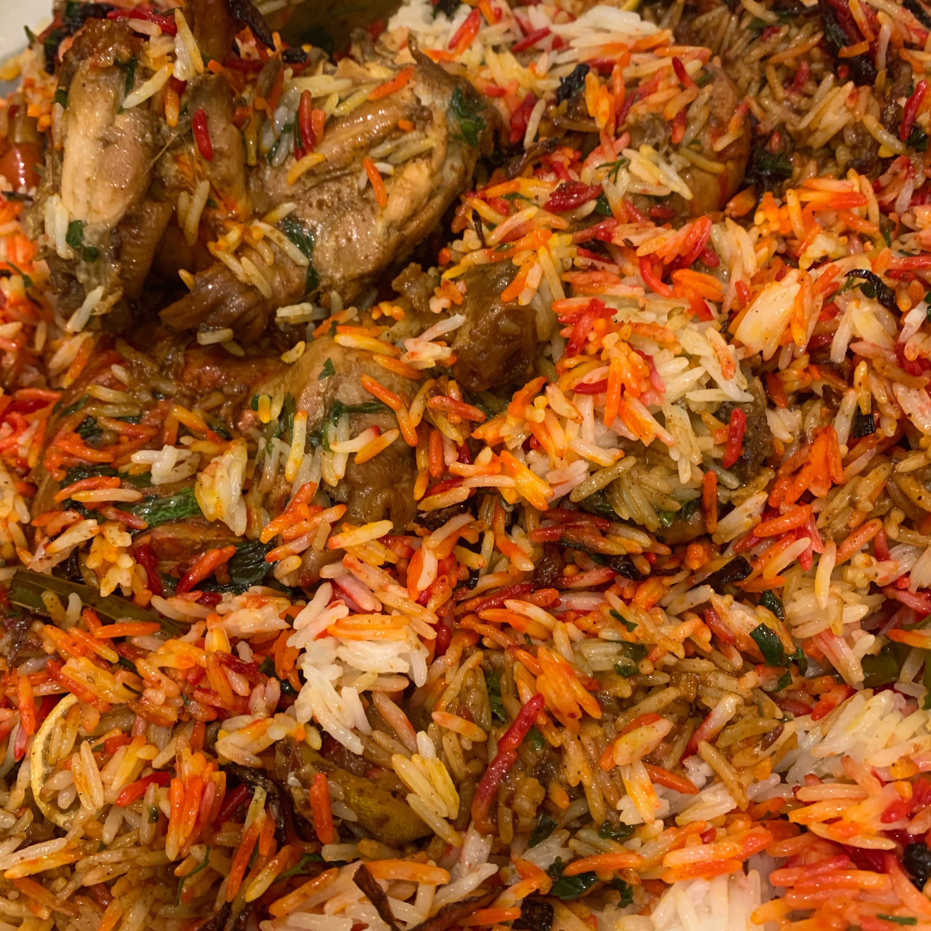 برياني دجاج