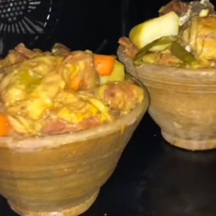 حيسيه خمير باللحم والخضار