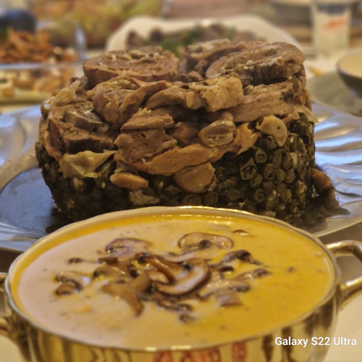 شوربة الفطر والقرع