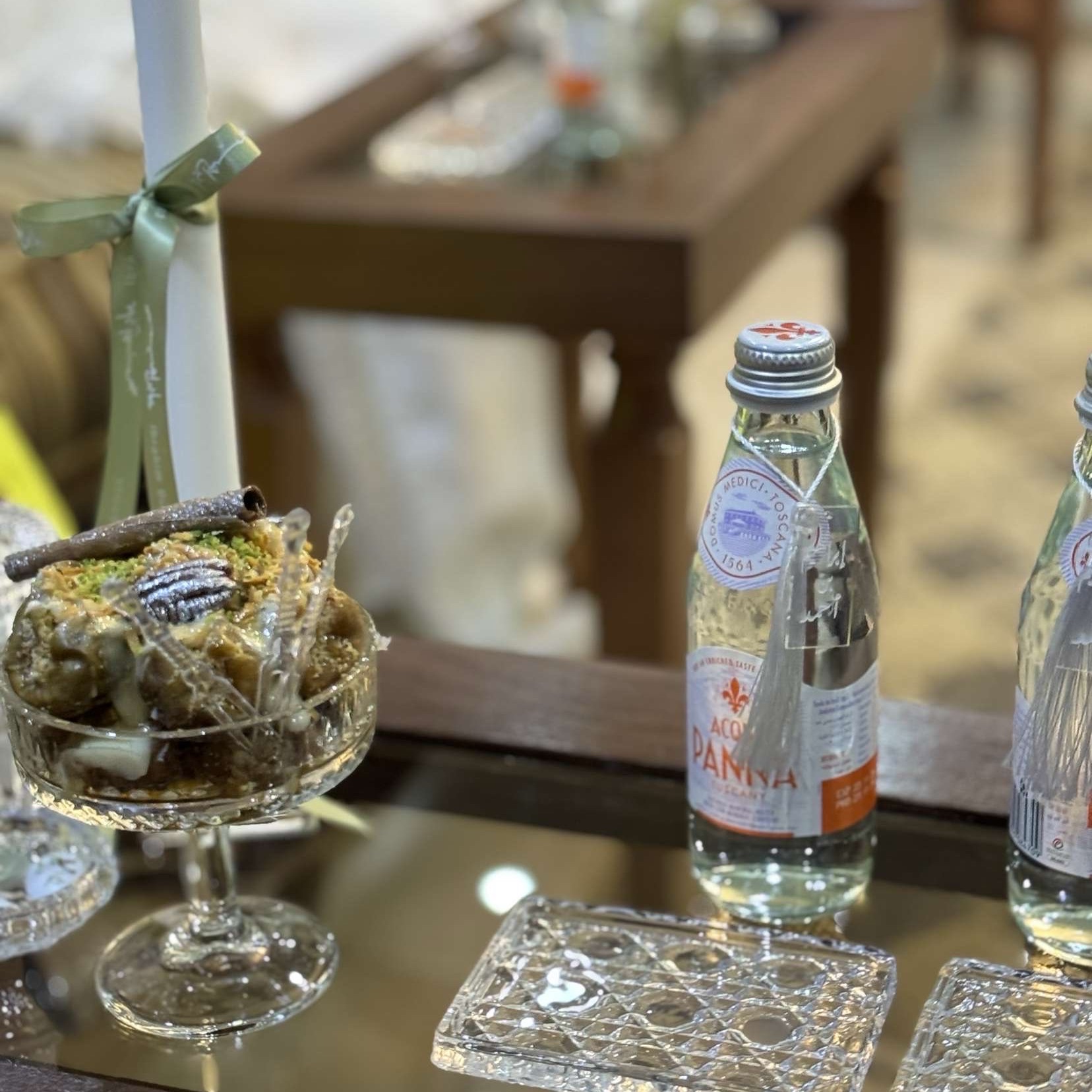ميني التمر المحشي لطالاوت الخدمة او الضيافه