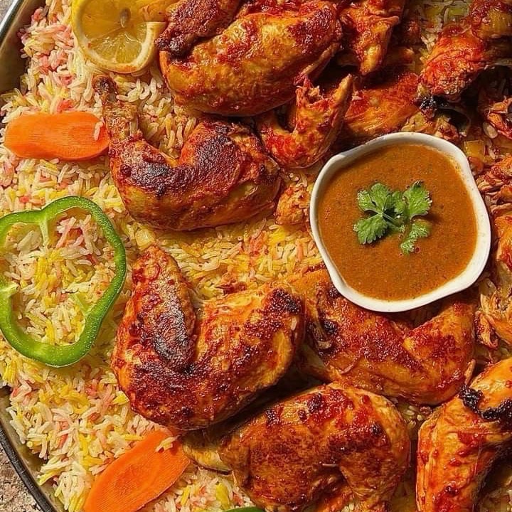 مندي دجاج مدخن