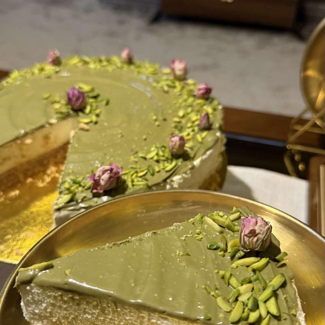 تشيز كيك بستاشيو