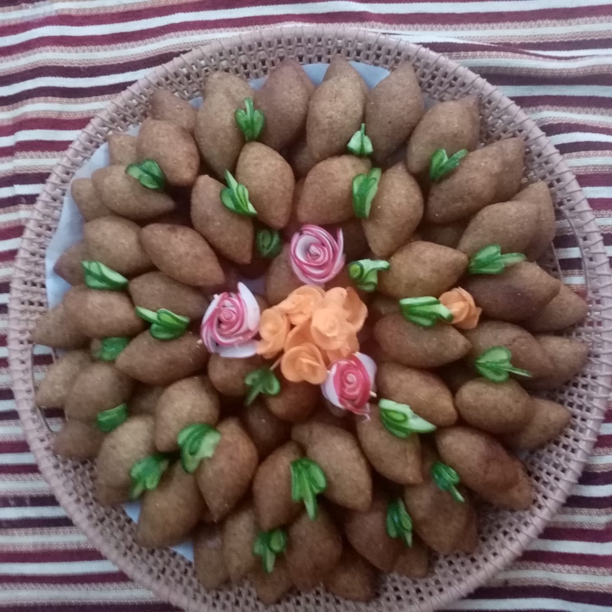 كبةمقلية (دجاج او لحم)