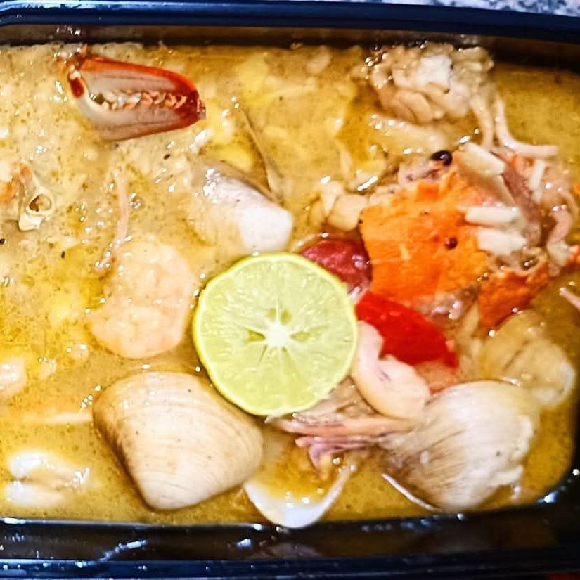 شوربة سي فود 🦐🦀🦞