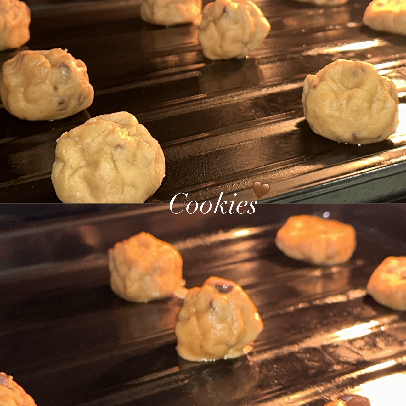 كوكيز بحبات الشوكلاته الرائعه ..