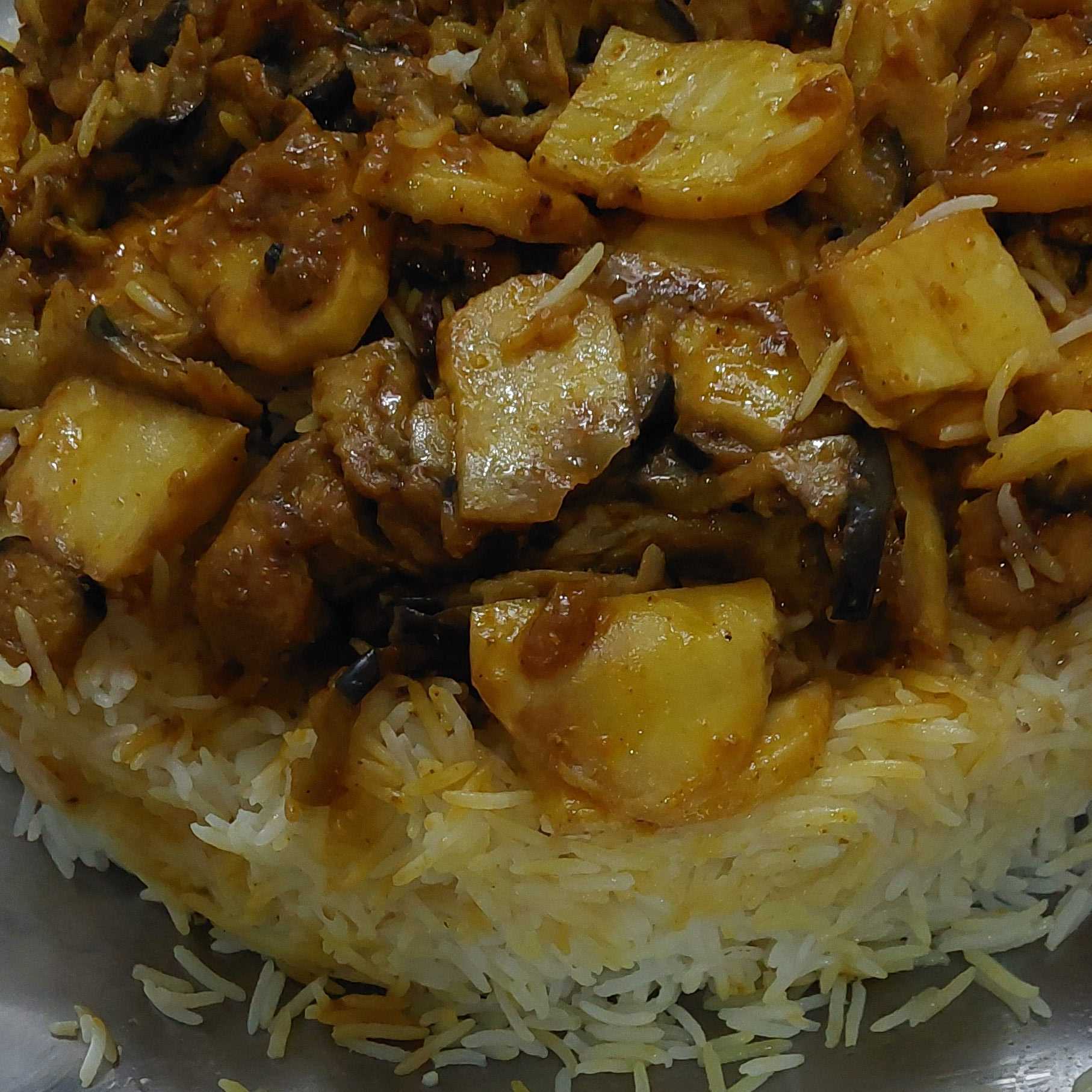 مقلوبة بدجاج