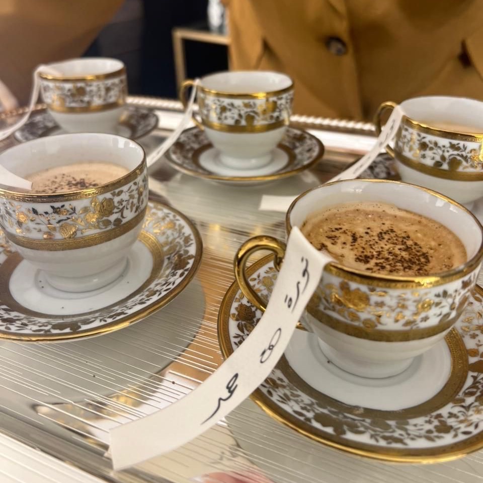 ورق شريط السكر لتقديم المشروب الكابتشينو