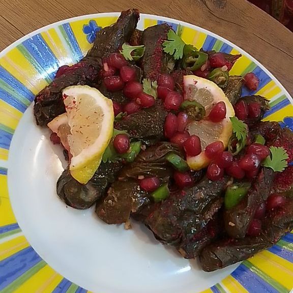 # لفة ورق عنب 
الطعم خيال يجنن ولذيذ يمي 😋