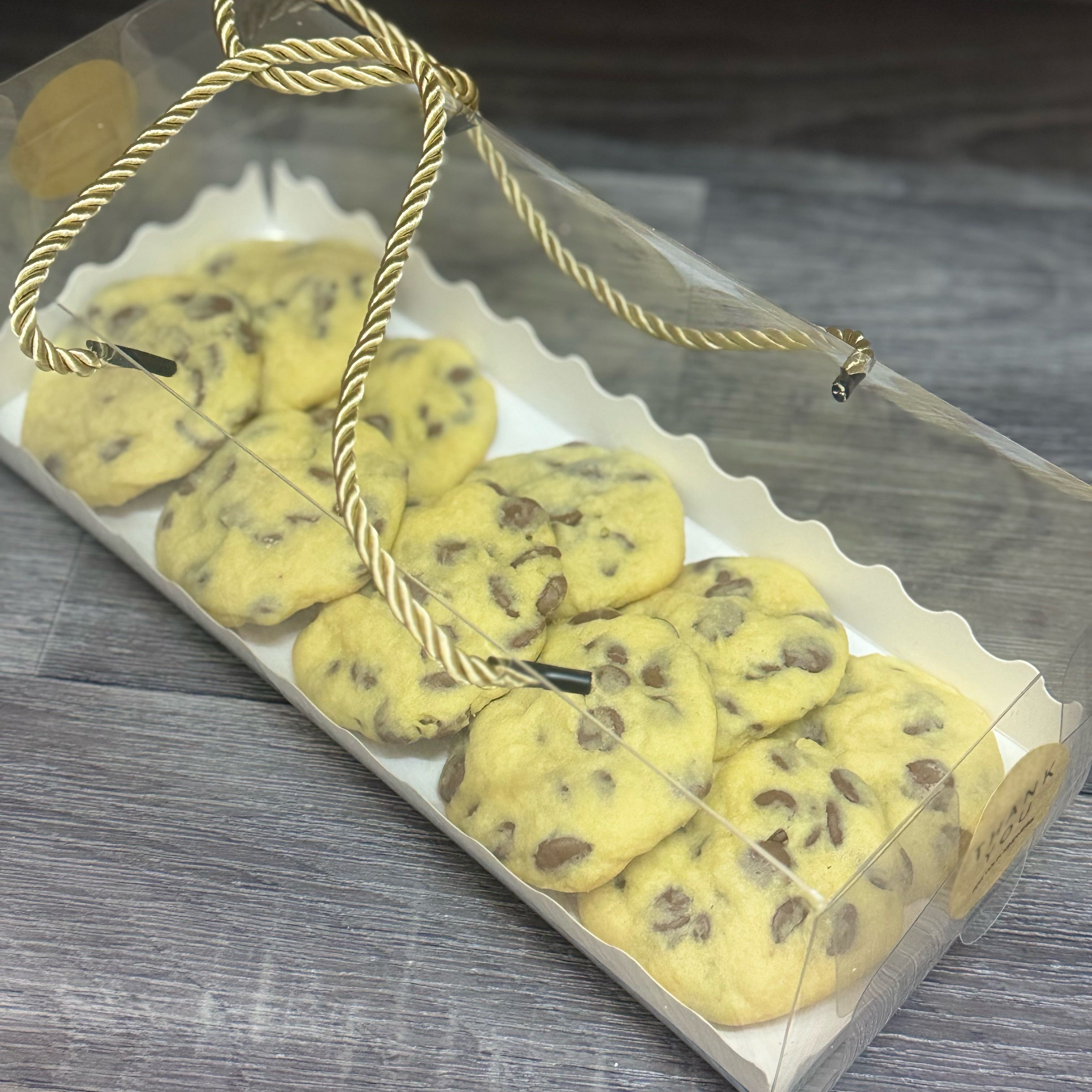 Belgian chocolate and salted cookies