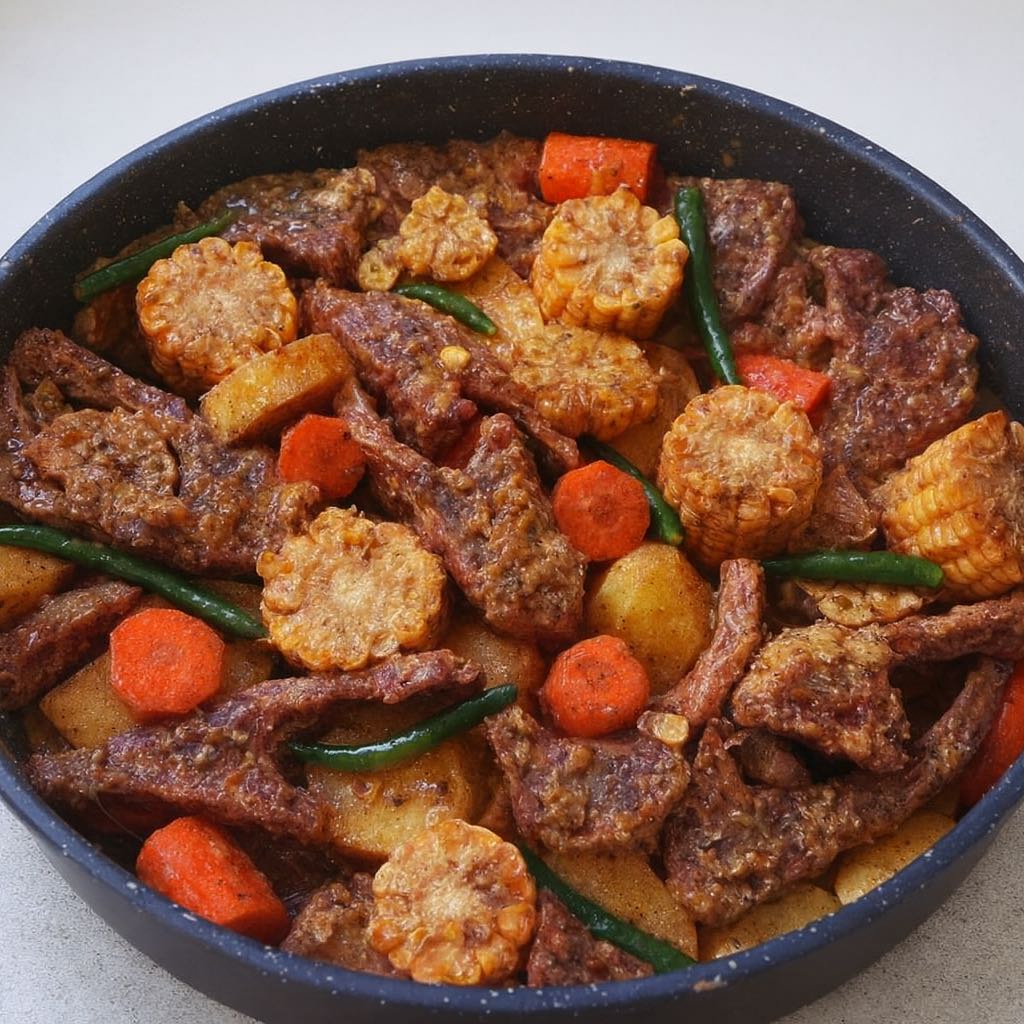 صينية ريش 🥩🐑 صينية الريش هي وجبة رئيسية فاخرة تعتمد بشكل أساسي على ريش الغنم (الضلوع)، وتُعد من الأطباق المفضلة في العزائم والمناسبات لقيمتها الغذائية العالية ومذاقها الغني.
