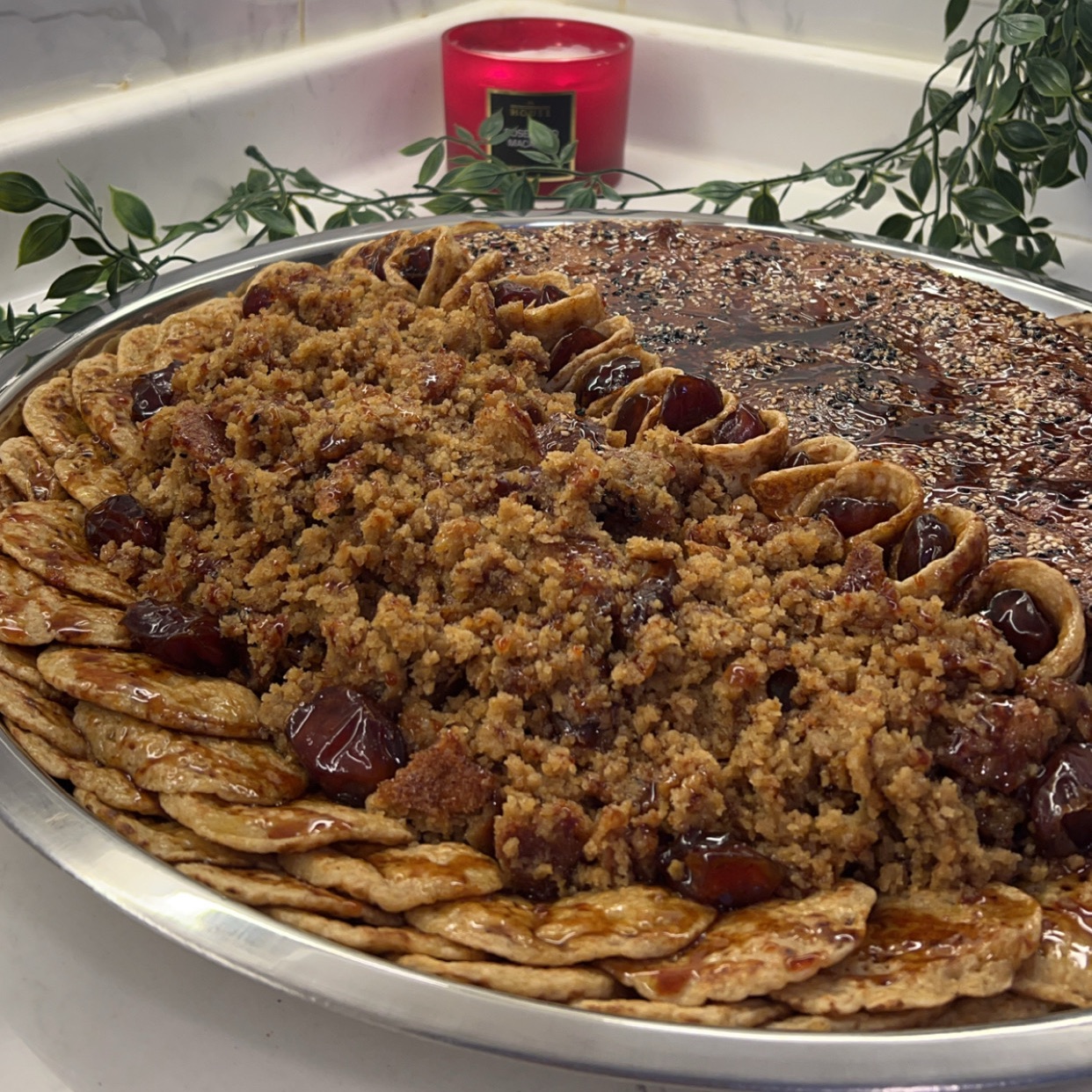 مله ملكي بالسمن ودبس التمر