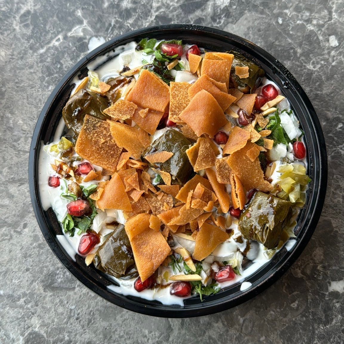 فتة ورق عنب