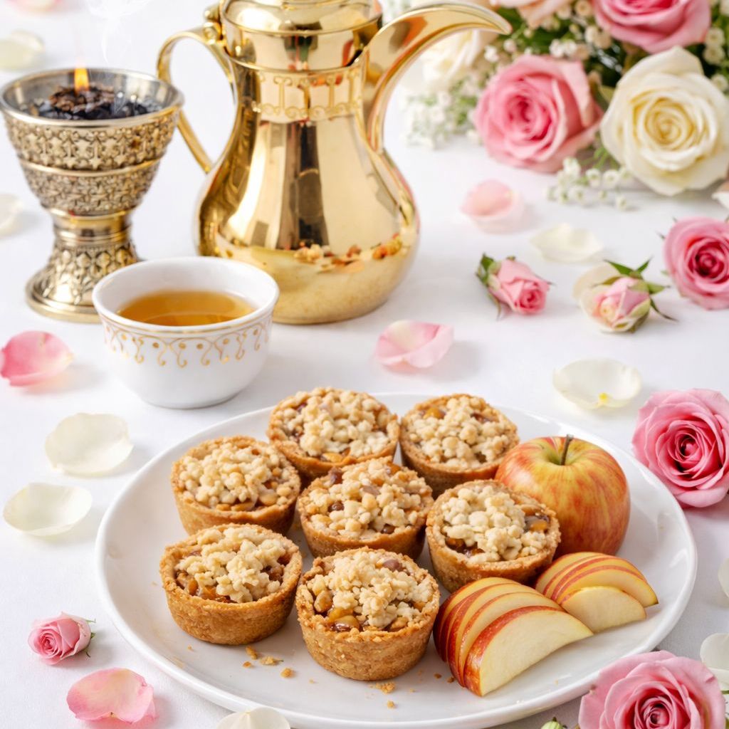 تارت التفاح المكرمل