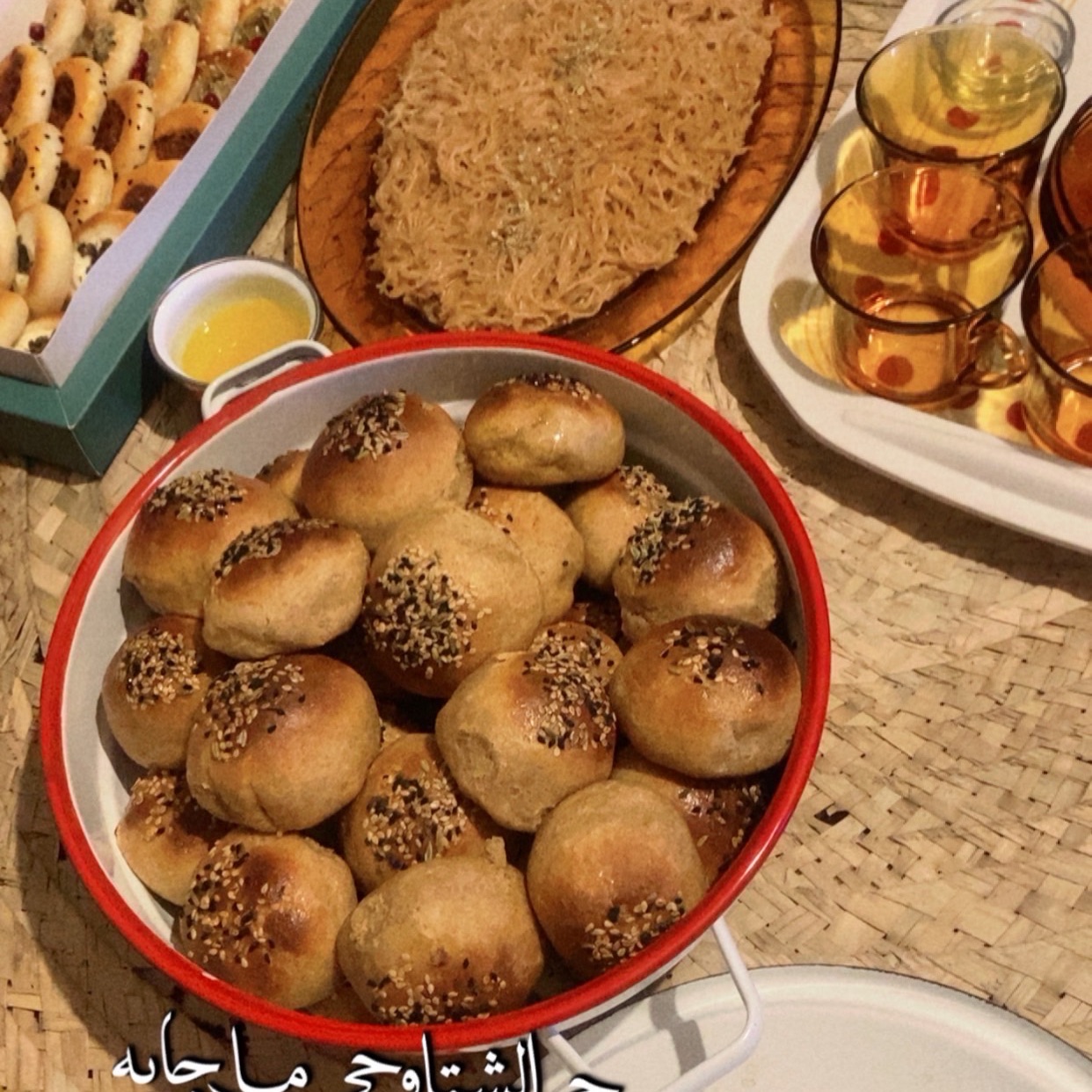 ميني ملة لذيذه وطريه محشيه تمر وجبن