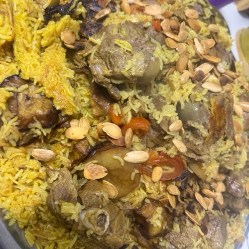 مقلوبة لحم او دجاج