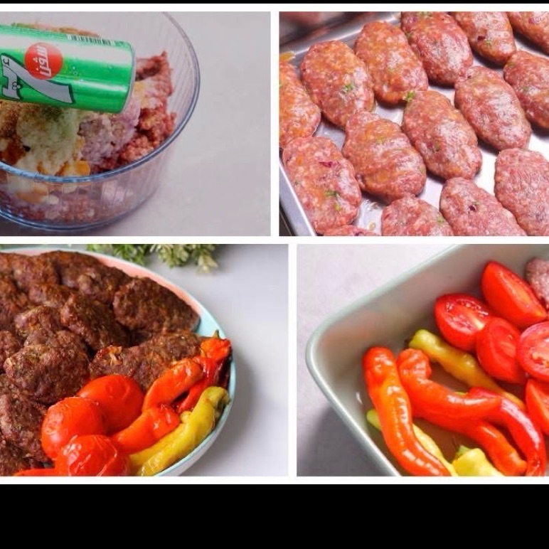 كباب لحم بالبطاطس