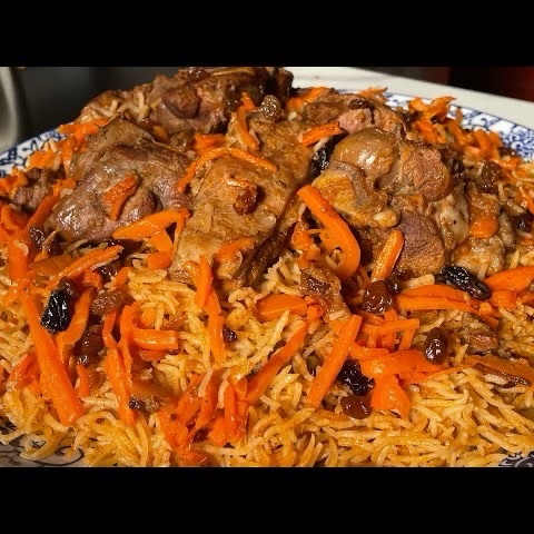 كبسة بخاري باللحم